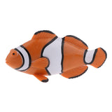 Maxbell Simulation Animal Model Figure Toys Figurine Home Decor Clownfish L