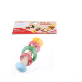 Maxbell Wooden Baby Rattle Educational Grasping Rattle Montessori Toys Inline