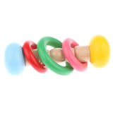 Maxbell Wooden Baby Rattle Educational Grasping Rattle Montessori Toys Inline