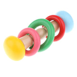 Maxbell Wooden Baby Rattle Educational Grasping Rattle Montessori Toys Inline