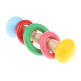 Maxbell Wooden Baby Rattle Educational Grasping Rattle Montessori Toys Inline