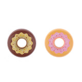 Maxbell Wooden Play Food Pretend Play Doughnut Kids Educational Toy Gift Chocolate