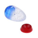 Maxbell Egg volcano Eruption Liquid Hourglass Sand Timer Home Decor White Sand