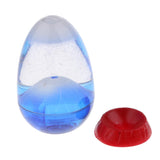 Maxbell Egg volcano Eruption Liquid Hourglass Sand Timer Home Decor White Sand