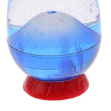 Maxbell Egg volcano Eruption Liquid Hourglass Sand Timer Home Decor White Sand