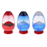 Maxbell Egg volcano Eruption Liquid Hourglass Sand Timer Home Decor White Sand