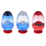 Maxbell Egg volcano Eruption Liquid Hourglass Sand Timer Home Decor White Sand