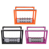 Maxbell Newton's Cradle w/ Mirror Balance Ball Desk Toy Home Office Decor Black