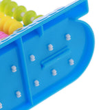 Maxbell 9 Rods 10 Beads Arch Abacus Arithmetic Math Number Counting Toy Blue