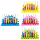 Maxbell 9 Rods 10 Beads Arch Abacus Arithmetic Math Number Counting Toy Blue