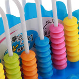 Maxbell 9 Rods 10 Beads Arch Abacus Arithmetic Math Number Counting Toy Blue