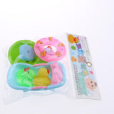 Maxbell Kid Baby Water Bath Game Squeezing Squeaky Animal Toys Duck