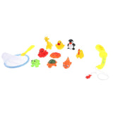 Maxbell Baby Magnetic Fishing Game Bath Water Toy Fish Model Pretend Toys 11 pieces