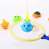 Maxbell Baby Magnetic Fishing Game Bath Water Toy Fish Model Pretend Toys 11 pieces