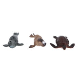 Maxbell 6pcs Simulation Animal Model Figure Toy Figurine Home Decor Marine animals B