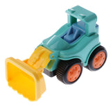 Maxbell 6Pcs Mini Cartoon Inertial Engineering Car Diecast Vehicles Models Toy Gift