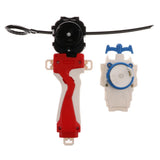 Maxbell Rare 4 Pieces Burst Grip Launcher Toy Set  Blue Stadium
