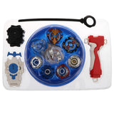 Maxbell Rare 4 Pieces Burst Grip Launcher Toy Set  Blue Stadium
