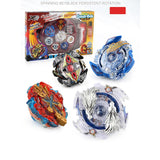 Maxbell Rare 4 Pieces Burst Grip Launcher Toy Set  Blue Stadium
