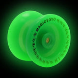 Maxbell K1 Spin Ball Alloy Professional KK Bearing YoYo Fluorescent Green