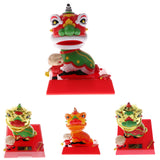 Maxbell Solar Powered Bobbling Swinging Dancing Lion Home/Office/Car Decor #A
