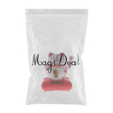 Maxbell Solar Powered Raising Paw Fortune Cat Animal Figure Toy Home Decor Red