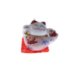 Maxbell 5pcs Waving Hand Fortune Cat Animal Statue Figure Toy Home Decoration #B