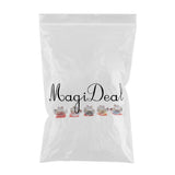 Maxbell 5pcs Waving Hand Fortune Cat Animal Statue Figure Toy Home Decoration #B