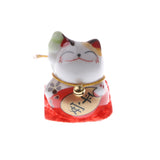 Maxbell 5pcs Waving Hand Fortune Cat Animal Statue Figure Toy Home Decoration #C