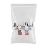 Maxbell 5pcs Waving Hand Fortune Cat Animal Statue Figure Toy Home Decoration #C