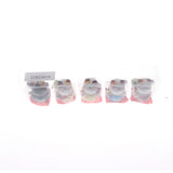 Maxbell 5pcs Waving Hand Fortune Cat Animal Statue Figure Toy Home Decoration #C