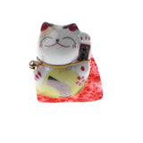 Maxbell 5pcs Waving Hand Fortune Cat Animal Statue Figure Toy Home Decoration #C