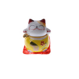 Maxbell 5pcs Waving Hand Fortune Cat Animal Statue Figure Toy Home Decoration #D