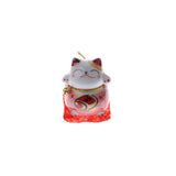 Maxbell 5pcs Waving Hand Fortune Cat Animal Statue Figure Toy Home Decoration #D