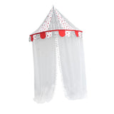 Maxbell Kids Bed Canopy with Mosquito Netting, Hanging Princess Play Tent - Star, L