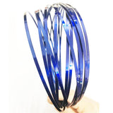 Maxbell 3D Spinner Dynamic Arm Motion Flow Rings Magic Toy Funny Blue