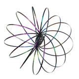 Maxbell 3D Spinner Dynamic Arm Motion Flow Rings Magic Toy Funny Multicolored