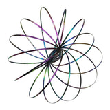 Maxbell 3D Spinner Dynamic Arm Motion Flow Rings Magic Toy Funny Multicolored