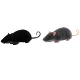 Maxbell Infrared RC Remote Control Moving Rat Animal Trick Scary Toy Black
