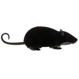 Maxbell Infrared RC Remote Control Moving Rat Animal Trick Scary Toy Black