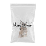 Maxbell Realistic Animal Figure Simulation Crouch Rabbit Toy Kid's Birthday Gift Brown