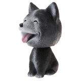 Maxbell Shaking  Bobble Head Dog Doll Toy Car Interior Ornament Decor Husky