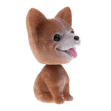 Maxbell Shaking  Bobble Head Dog Doll Toy Car Interior Ornament Decor Corgis