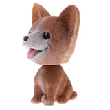 Maxbell Shaking  Bobble Head Dog Doll Toy Car Interior Ornament Decor Corgis