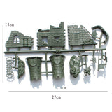 Maxbell Plastic Army Base Solider Accessories for Army Sand Scene Model Toy