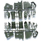 Maxbell Plastic Army Base Solider Accessories for Army Sand Scene Model Toy