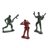 Maxbell 307 Piece Plastic Soldier 4cm Army Figures Playset Army Sand Scene Model Toy