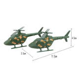 Maxbell 146 Piece Plastic Soldier 5cm Army Figures Playset for Army Sand Scene Model
