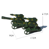 Maxbell 146 Piece Plastic Soldier 5cm Army Figures Playset for Army Sand Scene Model