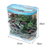 Maxbell 146 Piece Plastic Soldier 5cm Army Figures Playset for Army Sand Scene Model